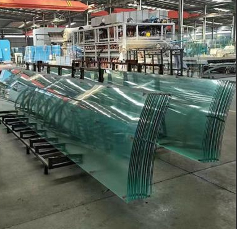 Laminated glass drying infrared