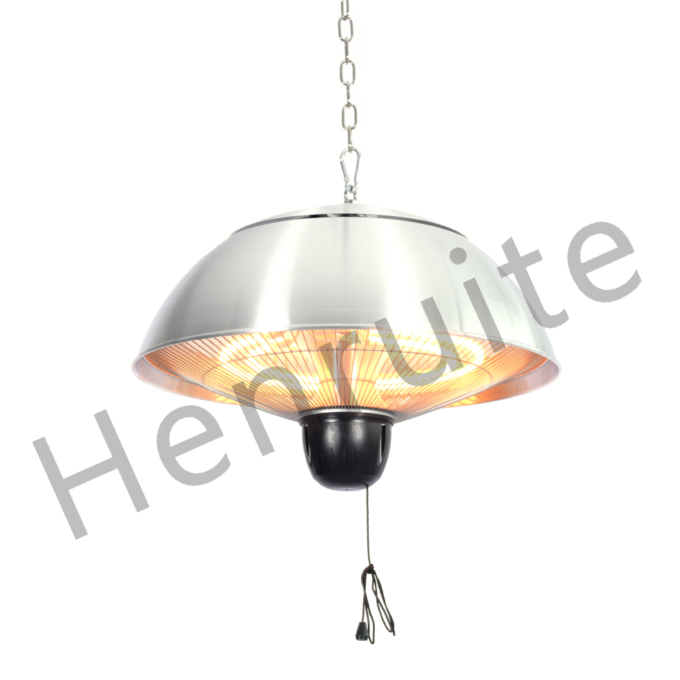 Distance between patio heater and ceiling