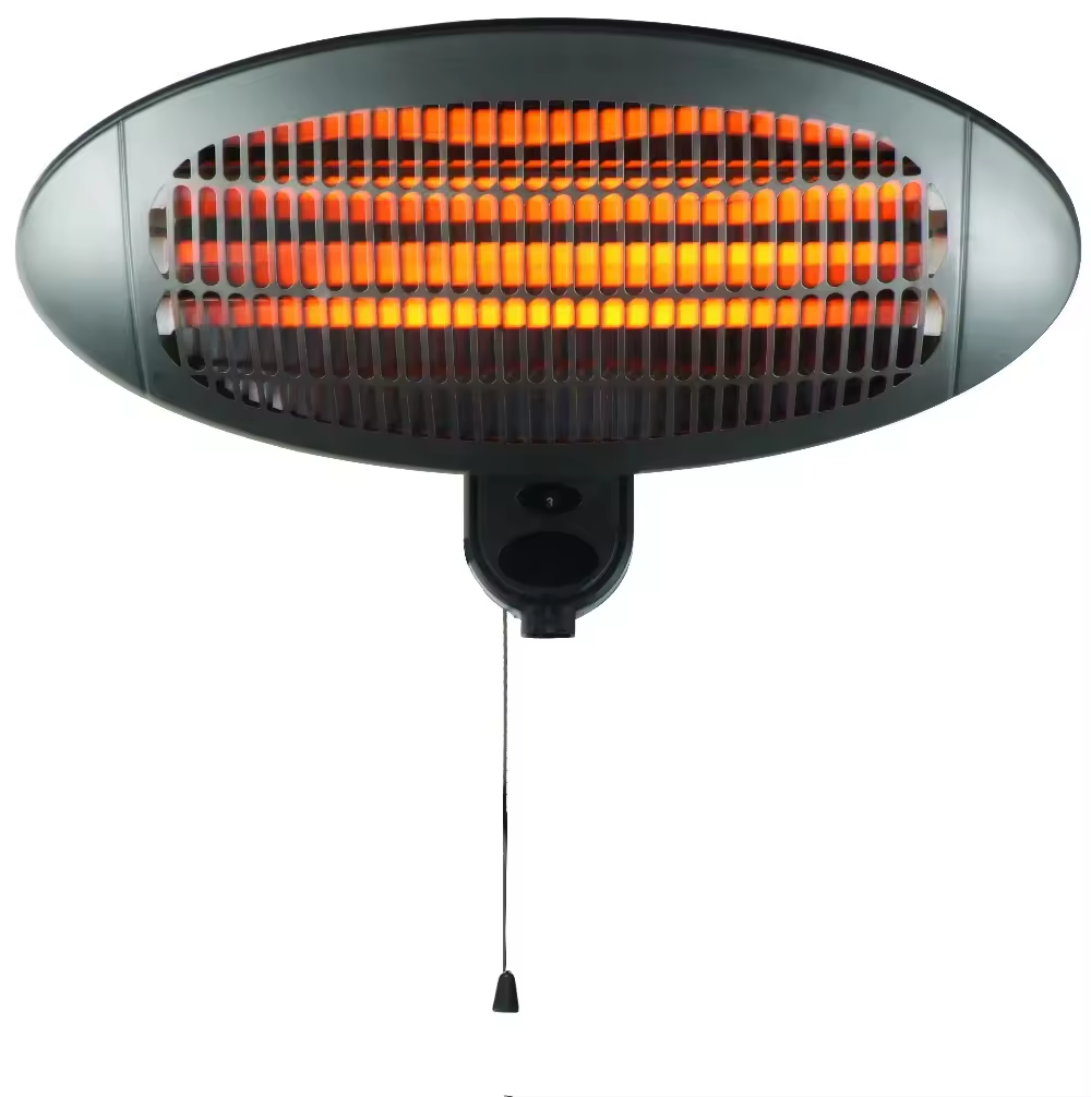 Silent room heater